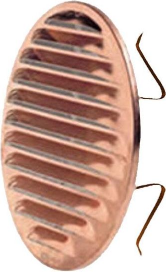 Laventilazione Griglia Pl 175 Tonda Rete 125/160 Molle Ramata