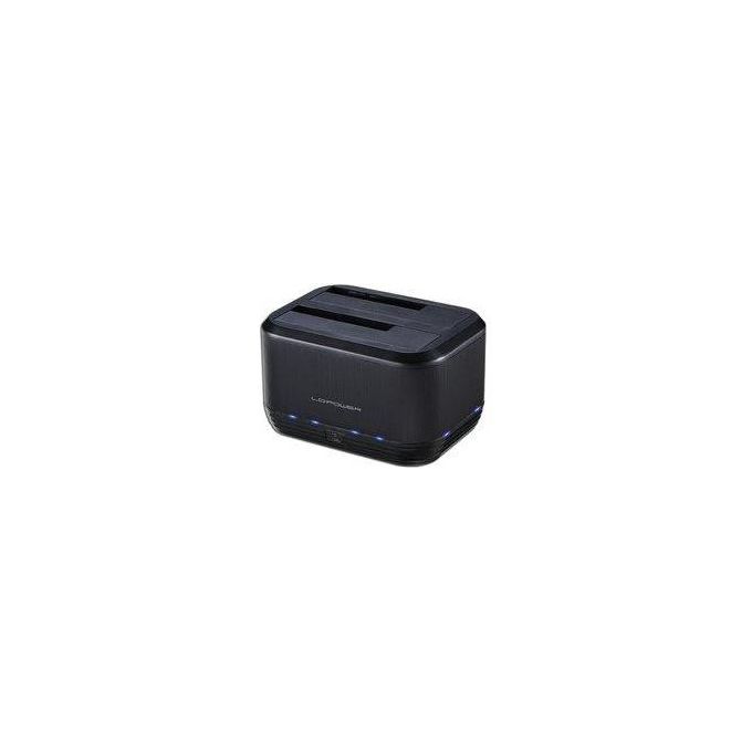 LC Power LC-DOCK-U3-III Docking Station per Unita' di Archiviazione USB 3.0 Type Micro-B Nero