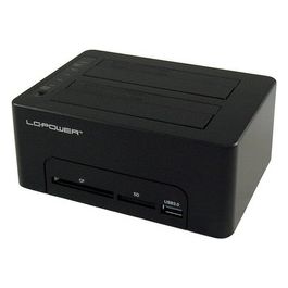 LC-Power LC-DOCK-U3-CR Docking Station per Unita' di Archiviazione Usb 3.0 Type-A Nero