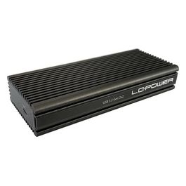 LC-Power LC-M2-C-NVME-2X2 Contenitore di Unita' di Archiviazione Box Esterno SSD Nero M.2