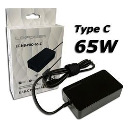 LC Power LC-NB-PRO-65-C Alimentatore Notebook 65W Nero