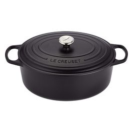 Cocotte Ovale Evolution in Ghisa Vetrificata 35cm Nero