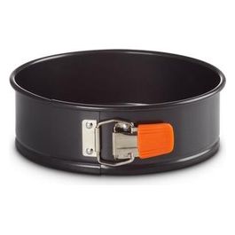 Tortiera Antiaderente Apribile Rotonda 20cm Antracite/Arancio