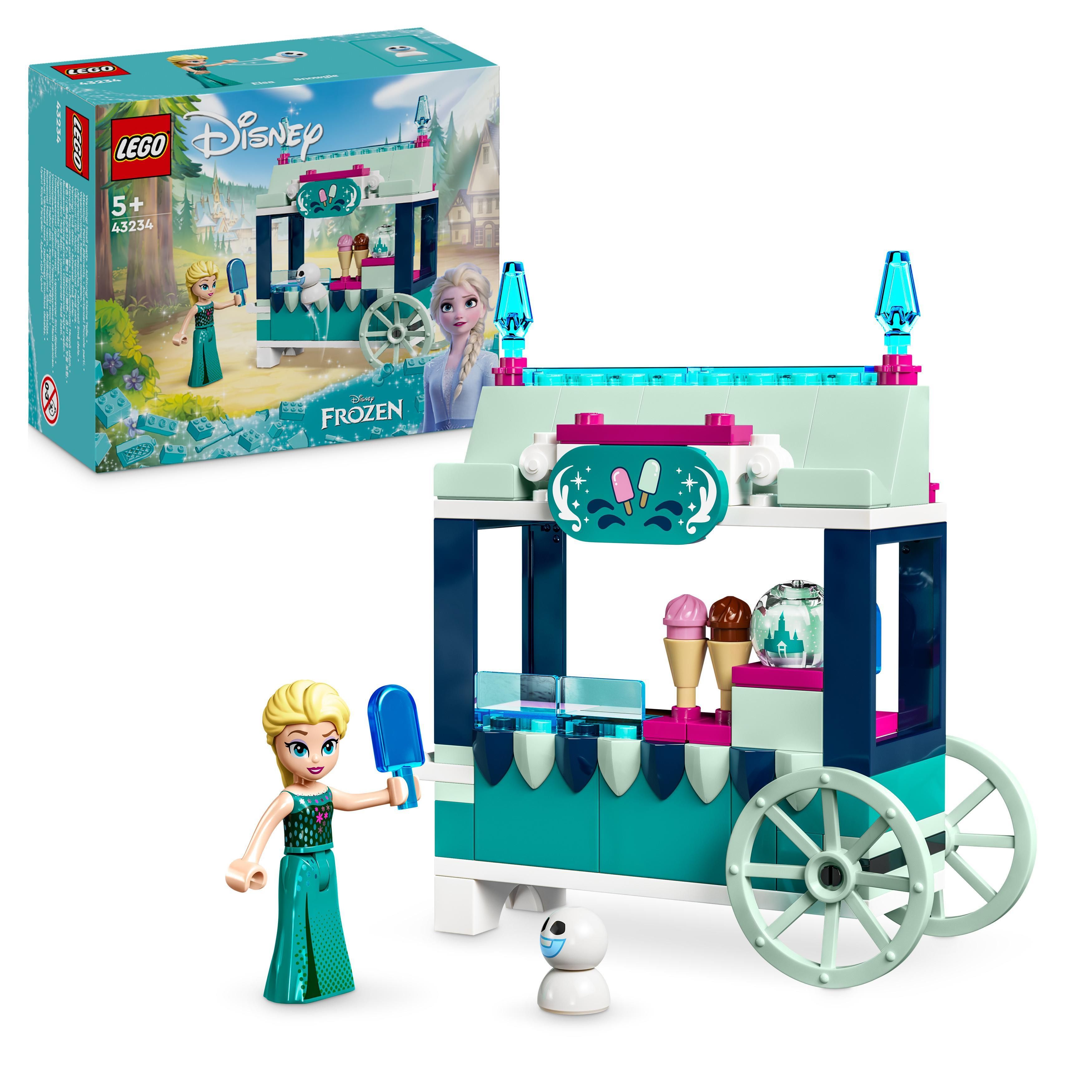 LEGO Disney Frozen 43218 La Giostra Magica di Anna ed Elsa di Frozen con  Micro Bambolina