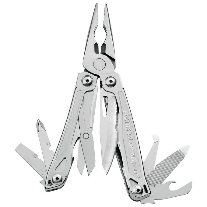 Leatherman Attrezzo Multifunzione Wingman Nero-Argento x14