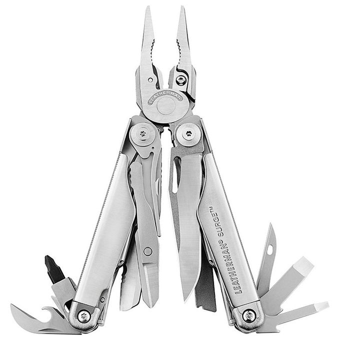 Leatherman Surge Premium Attrezzo Multifunzione Large con 21 Utensili