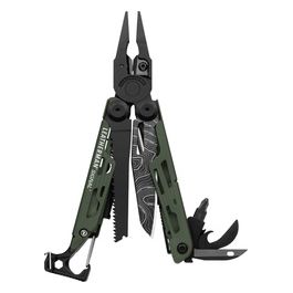 Utensile Multifunzione Verde con Fodero in Nylon