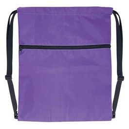 Sacca Sport Zip Basic Fluo