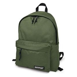 Zaino NorthPoint a Quadri Verde