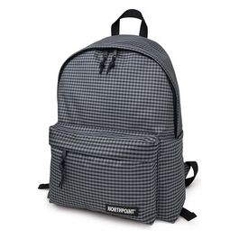 Zaino NorthPoint a Quadri Grigio