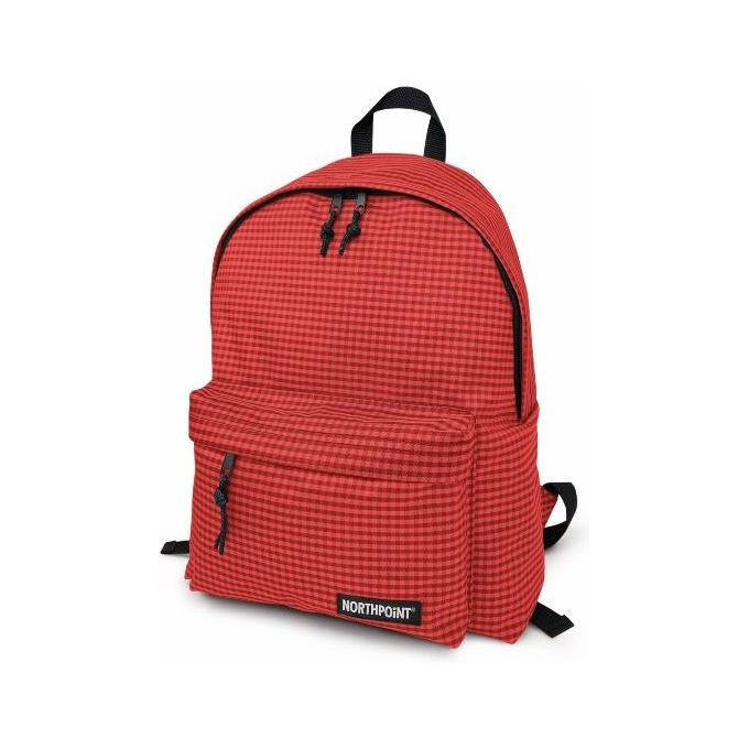 Lebez Zaino NorthPoint a Quadri Rosso