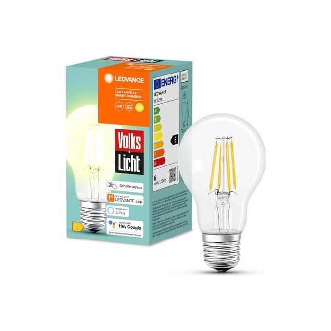 EZVIZ LAMPADINA SMART LB1-WHITE E27 2700�K 806LM 8W - ALEXA E