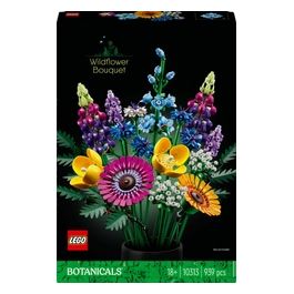 Icons 10313 Bouquet Fiori Selvatici Finti con Papaveri e Lavanda Artificiali, Idea Regalo Adulti, Botanical Collection