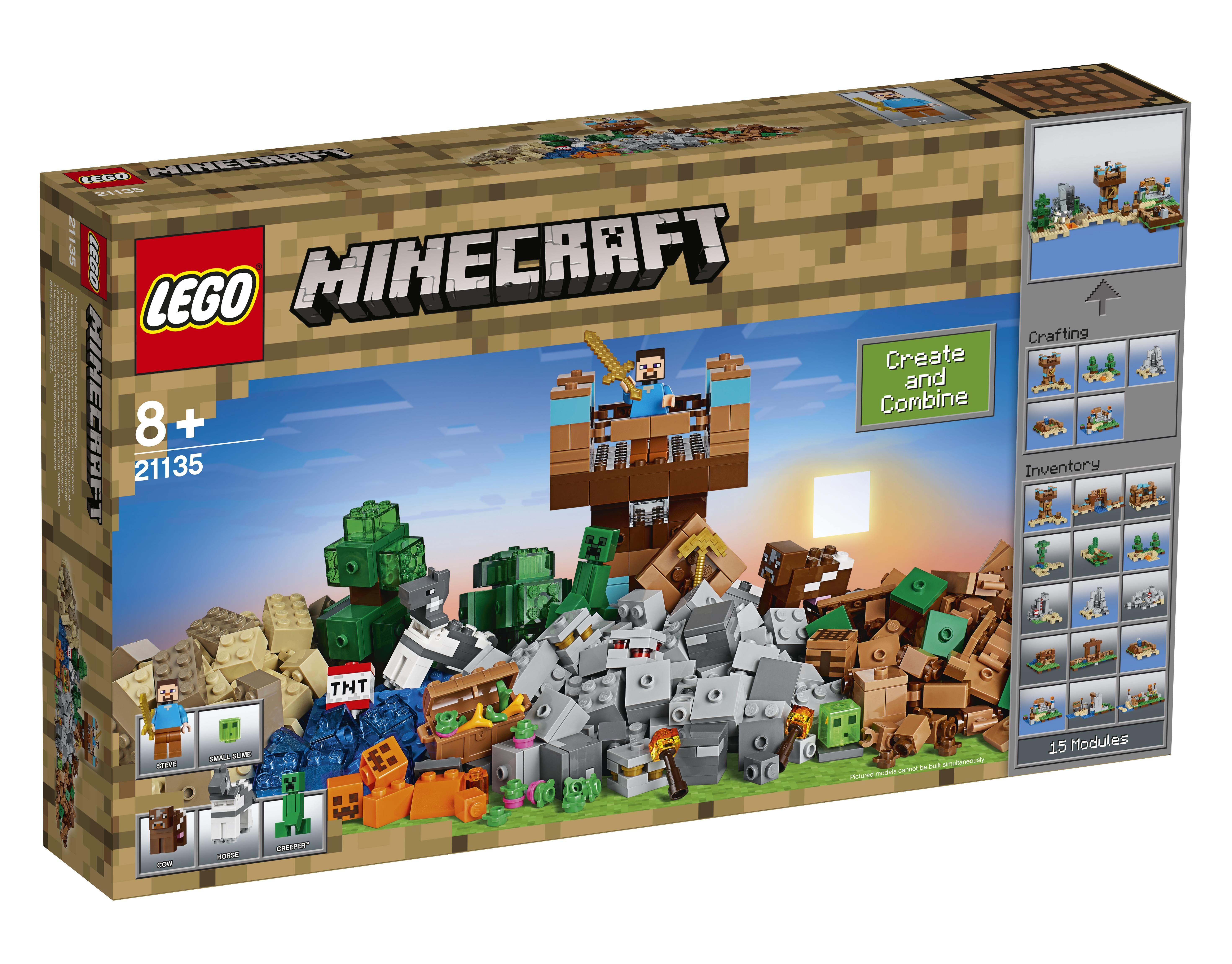 LEGO Minecraft Crafting Box