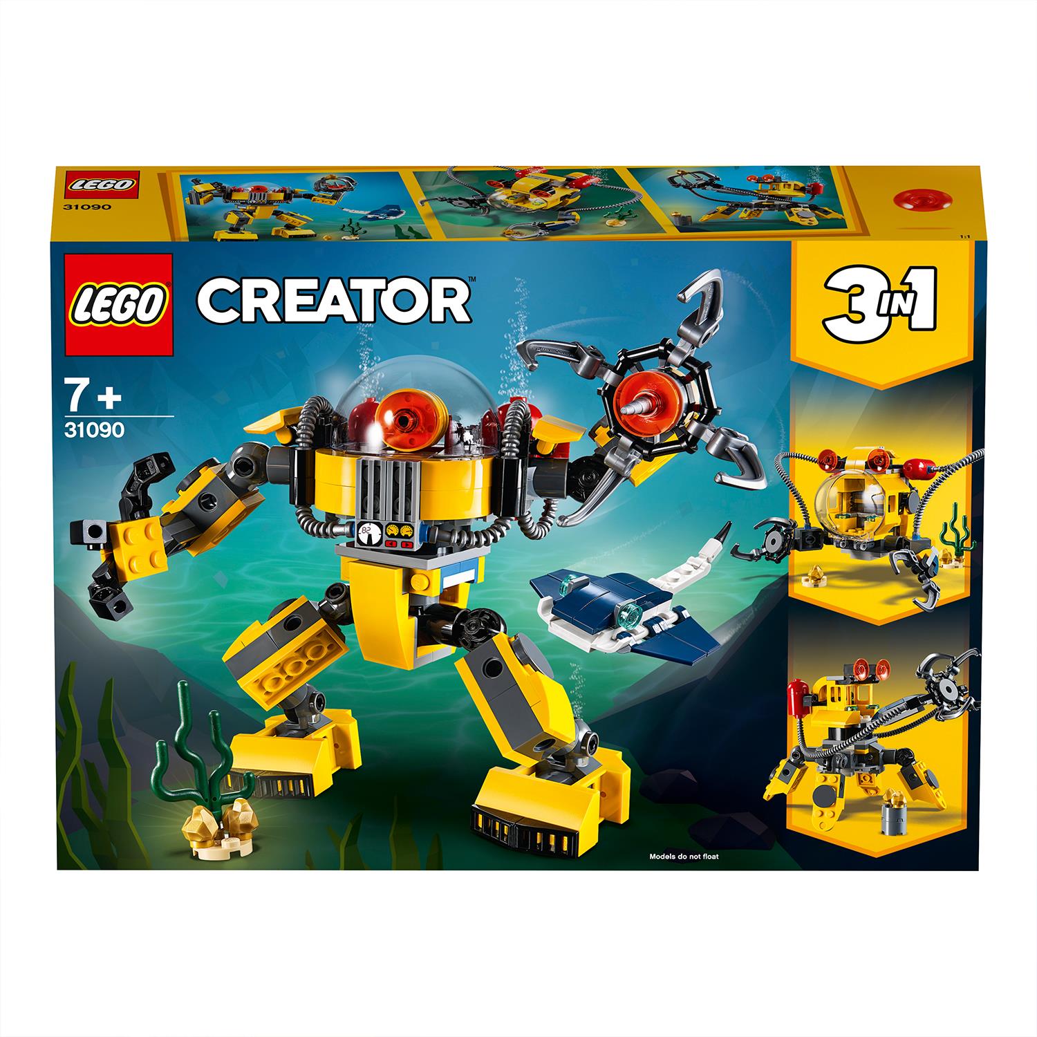 LEGO Creator Robot Sottomarino