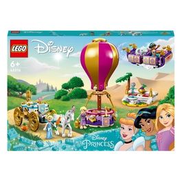 LEGO Disney Princess 43216 Il Viaggio Incantato della Principessa con Mini Bamboline di Cenerentola, Jasmine e Rapunzel