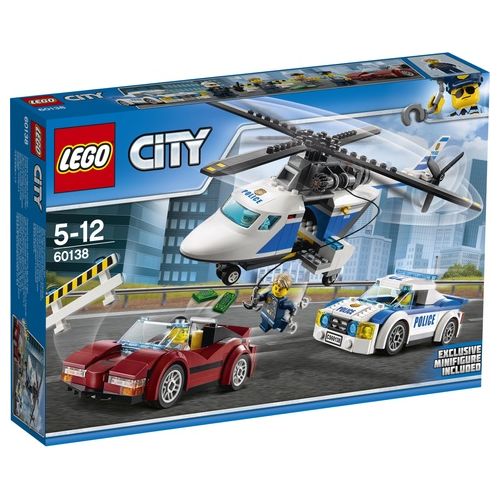 LEGO City Police Inseguimento Ad Alta Velocità 60138