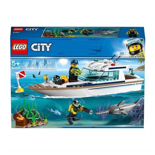 LEGO City Great Vehicles Yacht Per Immersioni 60221