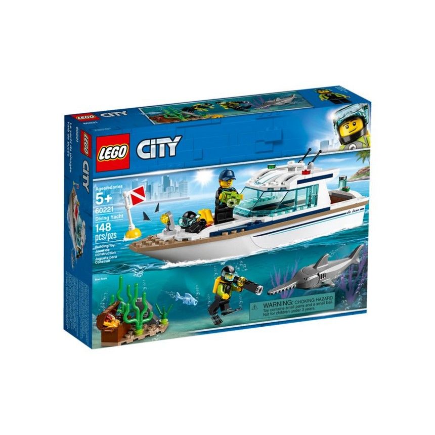 LEGO City Great Vehicles Yacht Per Immersioni 60221