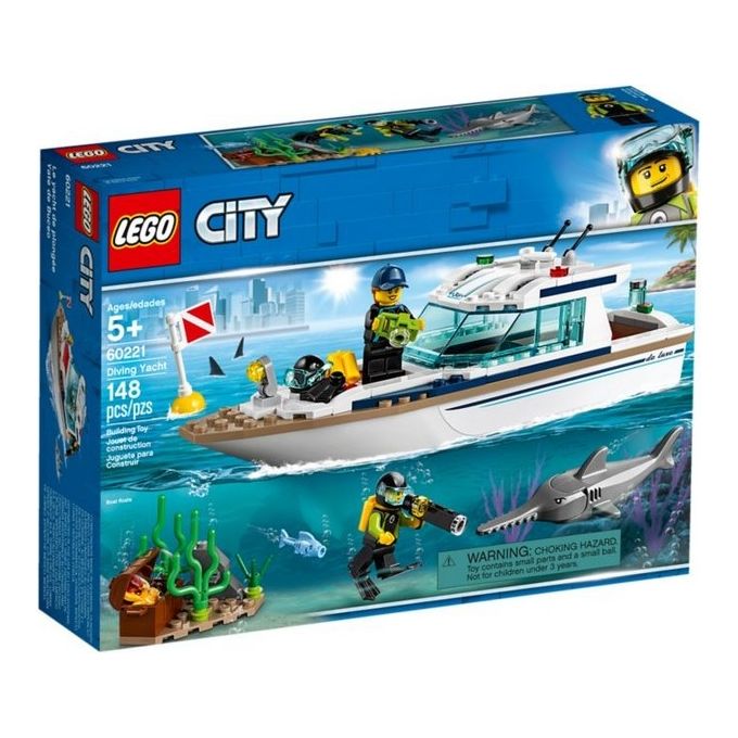 LEGO City Great Vehicles Yacht Per Immersioni 60221