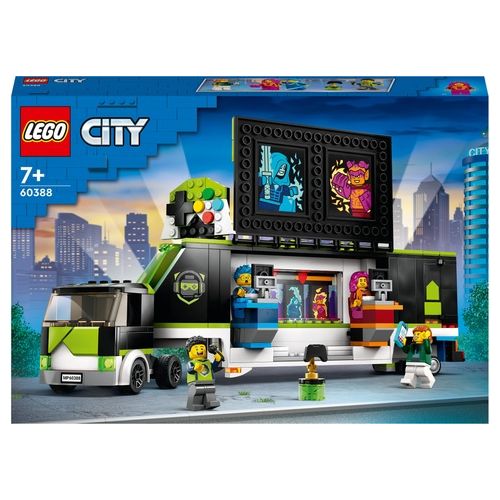 LEGO 60388 City Camion dei Tornei di gioco Set con Veicolo Giocattolo per i Fan dei Videogiochi e di eSport Idee Regalo per Bambini e Bambine