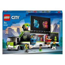 LEGO City 60388 Camion dei Tornei di gioco, Veicolo Giocattolo per i Fan dei Videogiochi e di eSport, Idee Regalo per Bambini