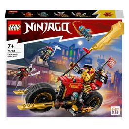 LEGO NINJAGO 71783 Mech Rider di Kai - EVOLUTION, Moto Giocattolo con Action Figure e 2 Minifigure, Giochi per Bambini 7+