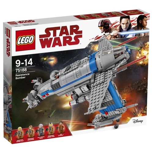 LEGO Star Wars Bombardiere Della Resistenza 75188