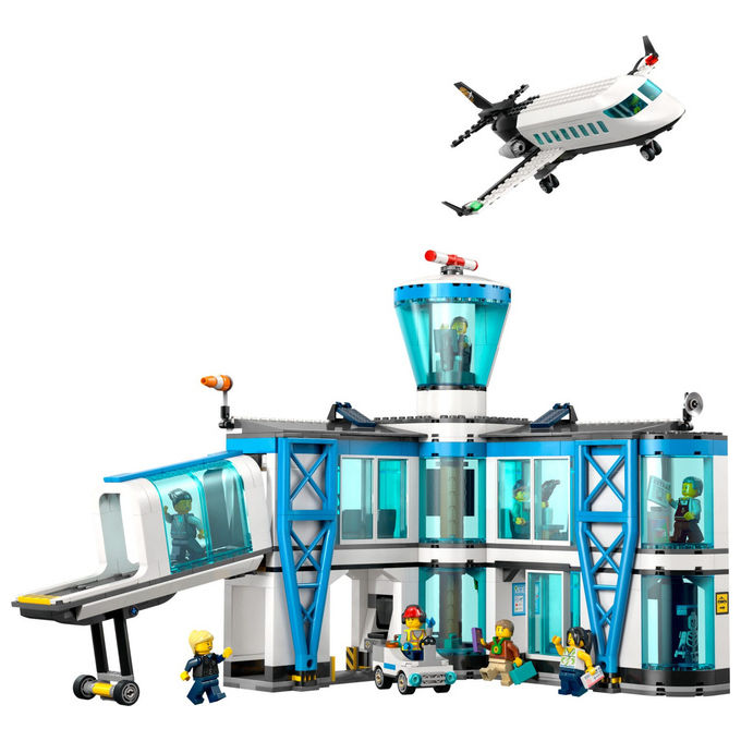 Lego Aeroporto con Aereo 60502 City 8+ 887 Pezzi