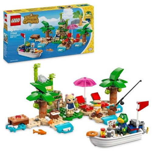 Giocattoli e Prima Infanzia Animal Crossing 77048 Tour in Barca di Remo con 2 Personaggi per Bambini dai 6 Anni in Su