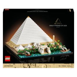 LEGO Architecture 21058 La Grande Piramide di Giza, Set da Collezione per Adulti, Hobby Creativi, Decorazione per la Casa