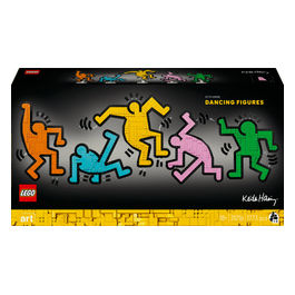 Art Keith Haring Figure Danzanti: Set Da Costruzione 1773 Pezzi