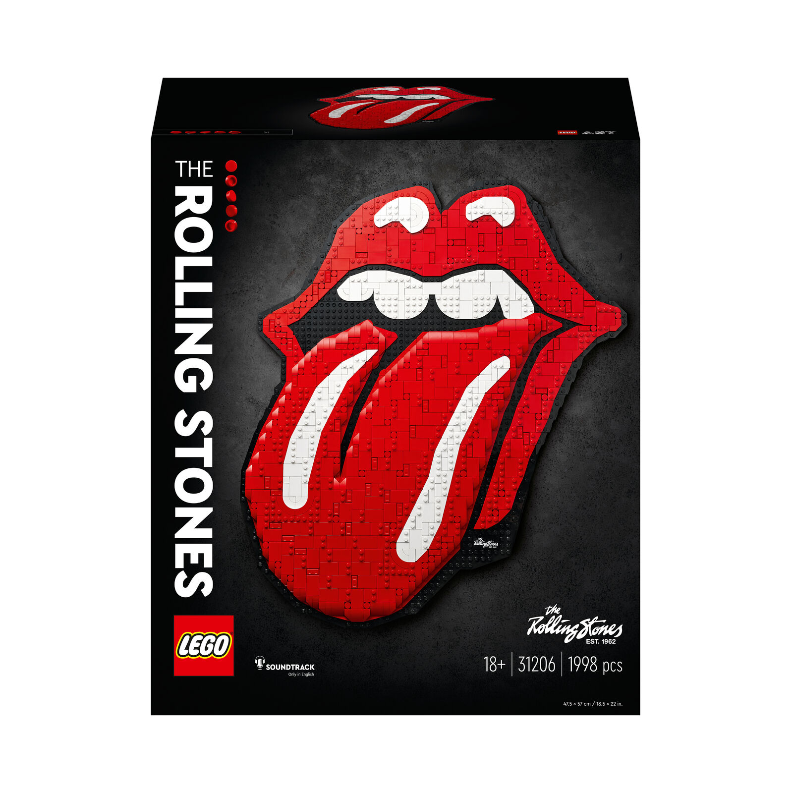 Lego Art The Rolling Stones 31206-Lego