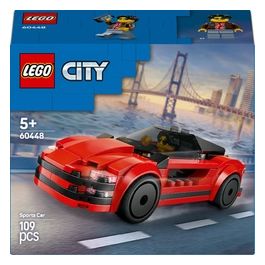 Auto Sportiva Rossa Modello 60448 City Great Vehicles per Costruzioni Creative