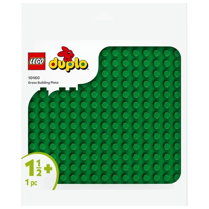 Image of Lego Base Costruzioni Verde Modello 10460 Duplo Town Blocco da Costruzione Creativo e Educativo per Bambini