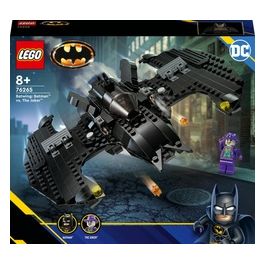 LEGO DC 76265 Bat-Aereo: Batman vs. The Joker, Aeroplano Giocattolo dal Film del 1989 con 2 Minifigure