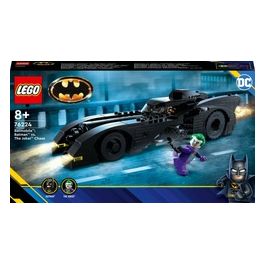 LEGO DC 76224 Batmobile: Inseguimento di Batman vs. The Joker, Iconica Macchina Giocattolo del 1989, Idea Regalo per Bambini