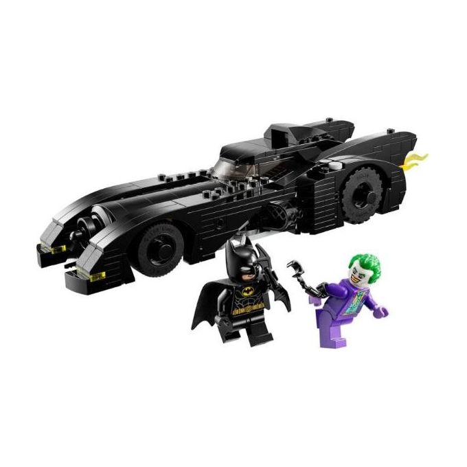 LEGO DC 76224 Batmobile: Inseguimento di Batman vs. The Joker, Iconica Macchina Giocattolo del 1989, Idea Regalo per Bambini
