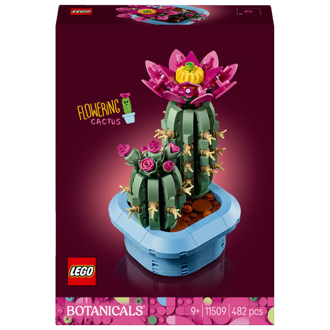 Lego Cactus in Fiore Set Botanicals 482 Pezzi