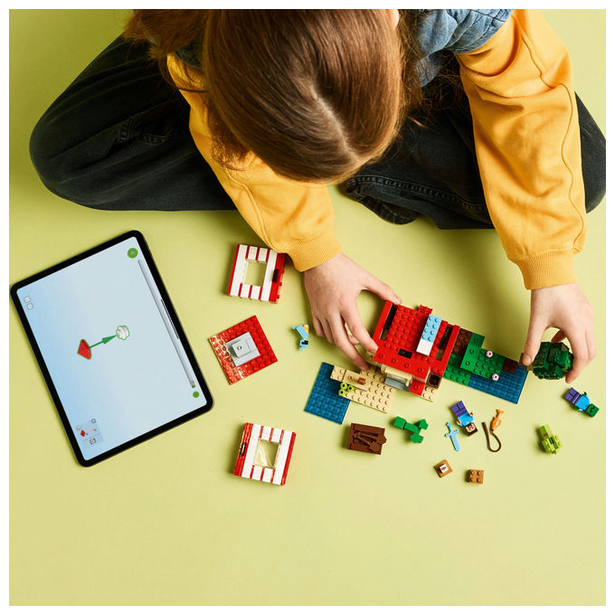 Lego Casa Nella Giungla Esplosiva Minecraft Set Costruzioni 287 Pezzi