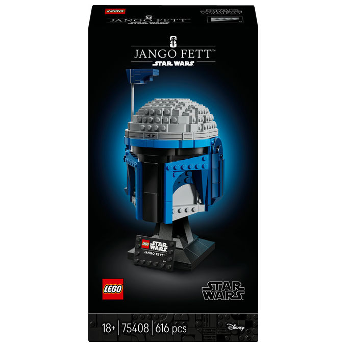 Lego Casco di Jango Fett Star Wars Modello Costruibile