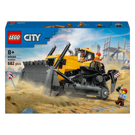 City Bulldozer Giallo: Set Costruzioni per Bambini 60466