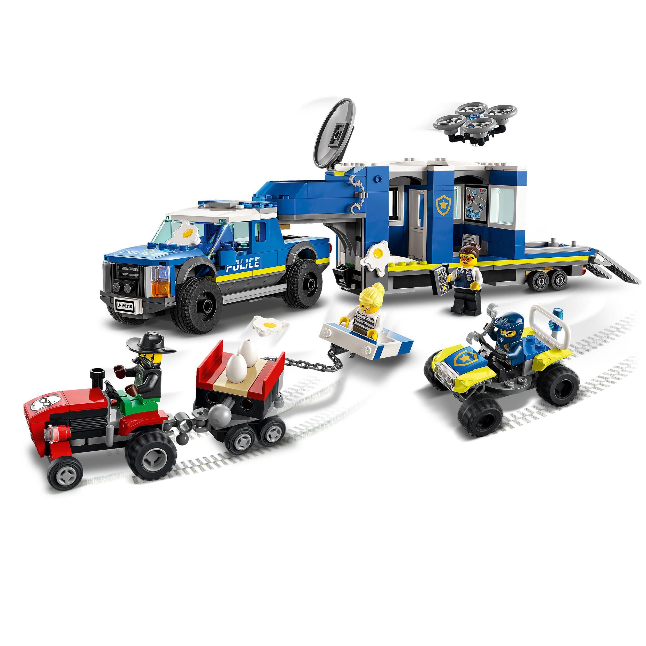 LEGO City Camion Centro di Comando della Polizia