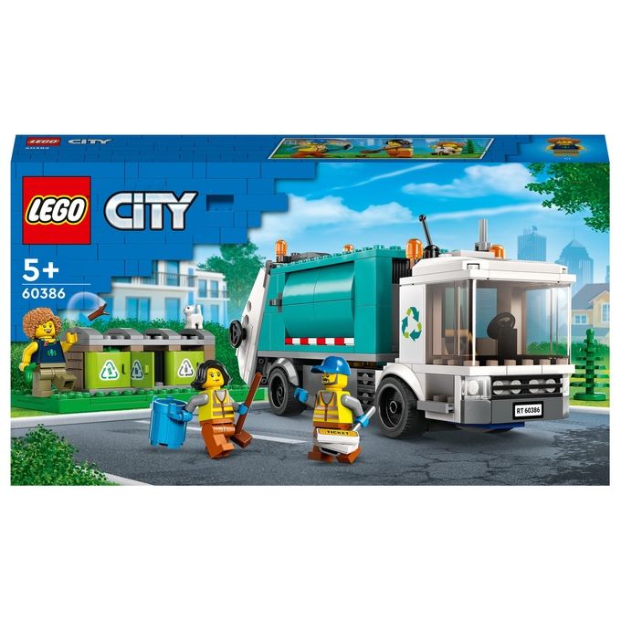 LEGO City Camion per il Riciclaggio dei Rifiuti