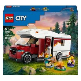 City Camper Van delle Vacanze d'Avventura - Veicolo Giocattolo da Costruire Giochi per Bambini e Bambine da 6 Anni con 3 Minifigure e Accessori - Idee Regalo per Compleanni e Feste - 60454