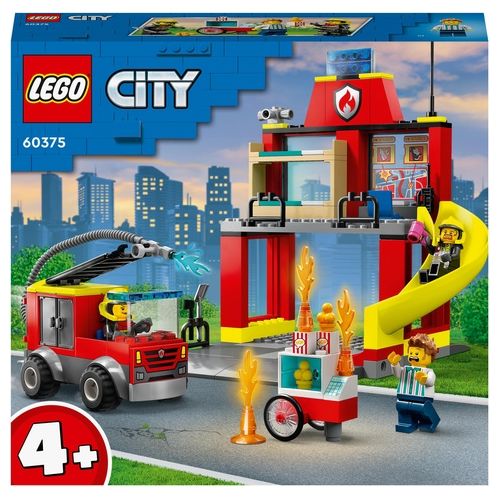 LEGO City Caserma dei Pompieri e Autopompa