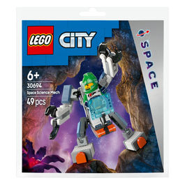 City Mech scientifico spaziale 30694, set costruzioni