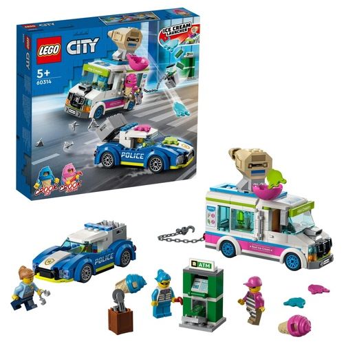 LEGO City Police Il Furgone dei Gelati e l'Inseguimento della Polizia
