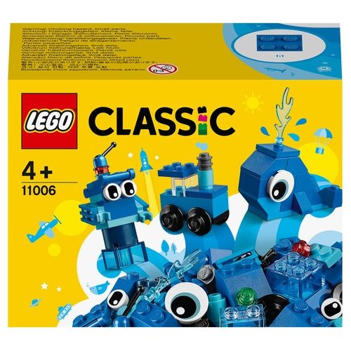 LEGO Classic Mattoncini Blu Creativi