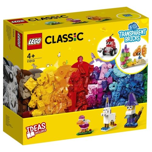 LEGO Classic Mattoncini Trasparenti Creativi